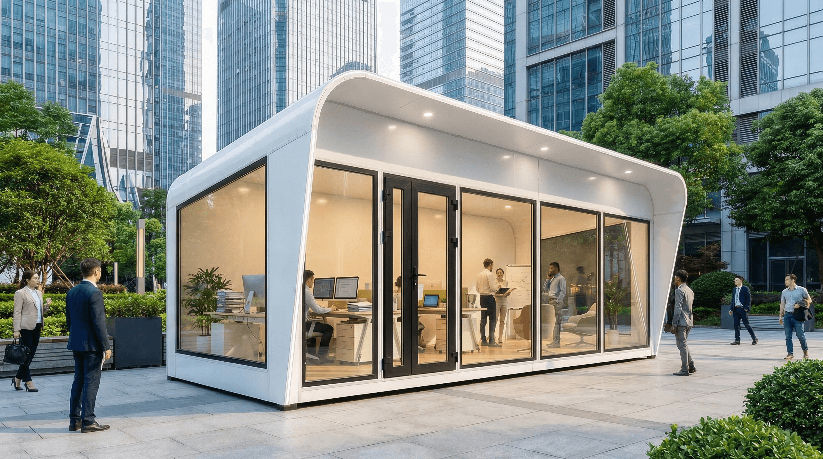 Торговый павильон в ДНР