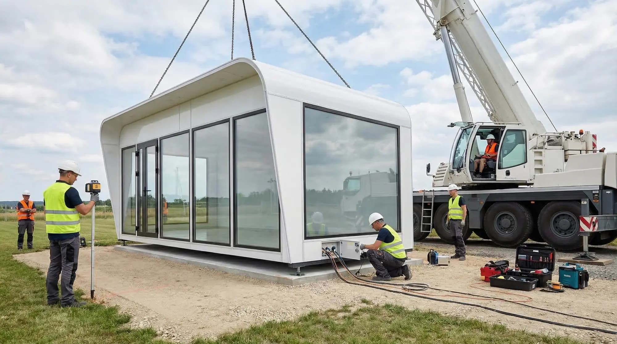 Монтаж на месте